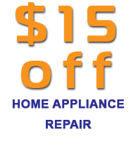 $15 off home appliance repair